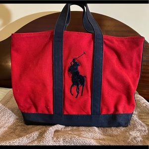 Polo Ralph Lauren canvas tote